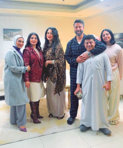 عبدالله الطليحي في كواليس مسلسل درب الذهب