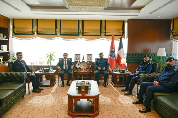 رئيس قوة الإطفاء العام يستقبل الأمين العام للمنظمة الدولية للحماية المدنية ICDO ويبحث آفاق التعاون المشترك