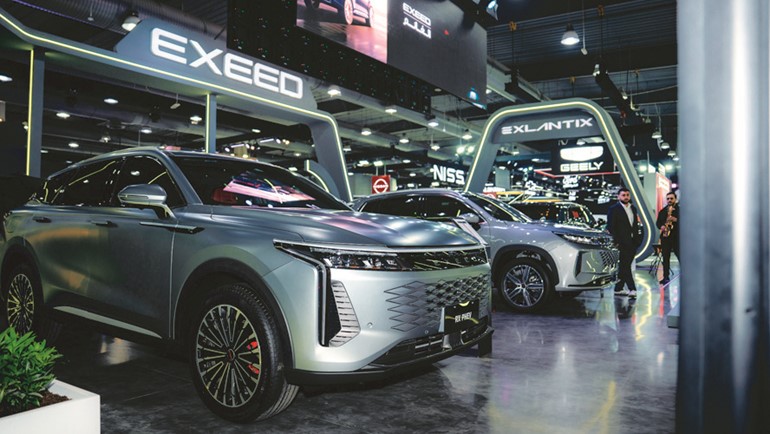  إكسيد الغانم تطلق طرازي MX و VX PHEV الجديدين في معرض السيارات