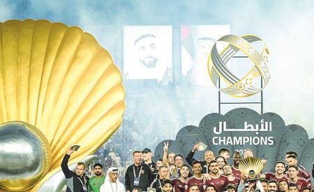 الوحدة والشارقة يتوجان بلقب السوبر القطري - الإماراتي