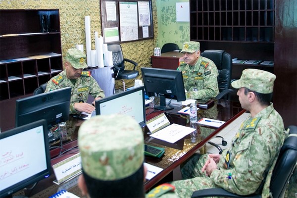 وكيل الحرس الوطني تفقّد قيادة الشؤون الأمنية: التحلي بالحيطة والحذر واليقظة في كل المواقع