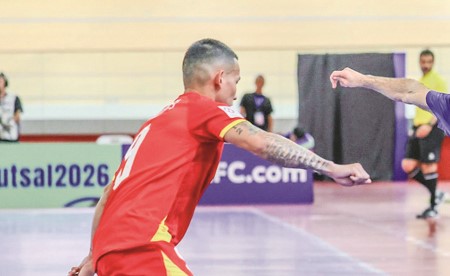 خسارة «أزرق الصالات» من فيتنام في انطلاق كأس آسيا