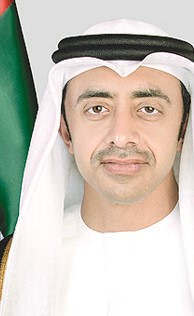 وزير الخارجية الإماراتي يصل إلى البلاد في زيارة رسمية