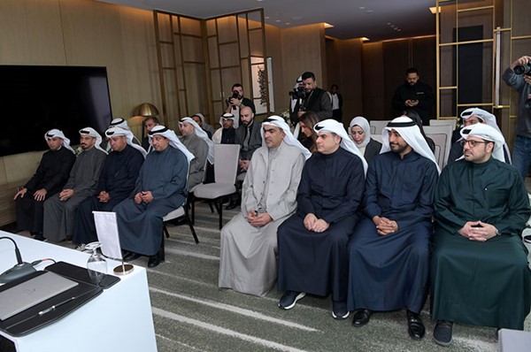  جانب من الحضور والإعلان عن الشراكة