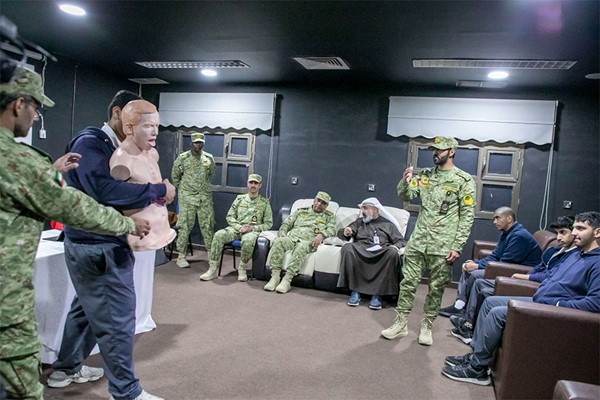 الحرس الوطني يعزّز قيم الولاء للوطن لطلبة الثانوية
