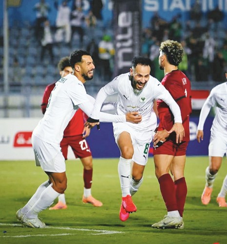 المصري عرقل سيراميكا