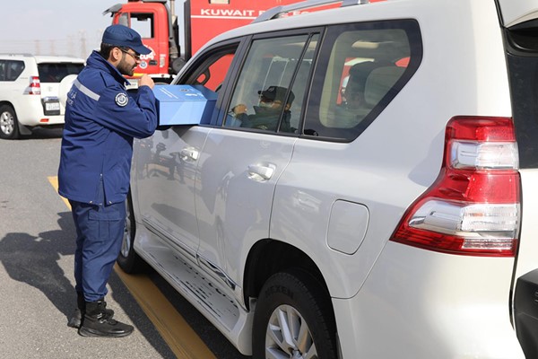 قوّة الإطفاء العام تنظم حملة توعوية على جسر الشيخ جابر ومخيمات الصبية