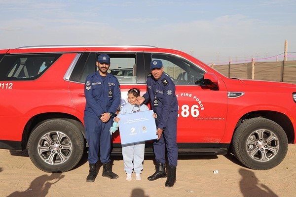 قوّة الإطفاء العام تنظم حملة توعوية على جسر الشيخ جابر ومخيمات الصبية