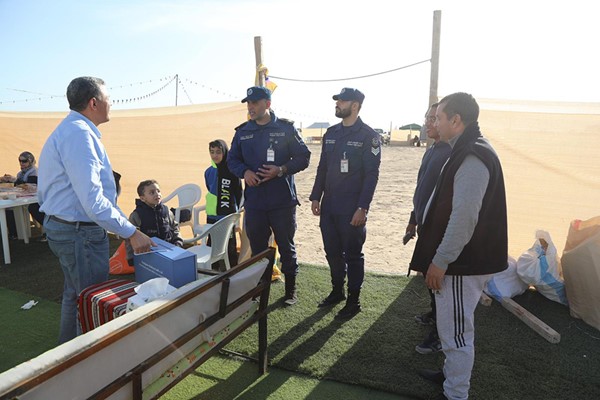 قوّة الإطفاء العام تنظم حملة توعوية على جسر الشيخ جابر ومخيمات الصبية