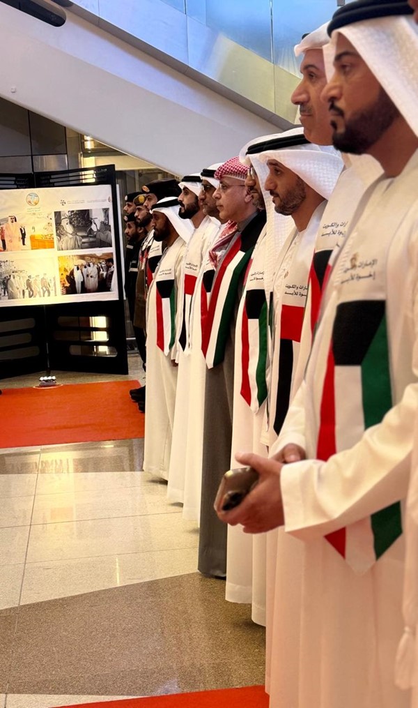 سفيرنا بالإمارات شارك في فعالية بمطار أبوظبي ضمن أسبوع «الإمارات والكويت.. إخوة للأبد»