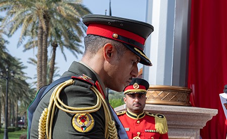 صاحب السمو يشمل برعايته وحضوره مراسم رفع العلم