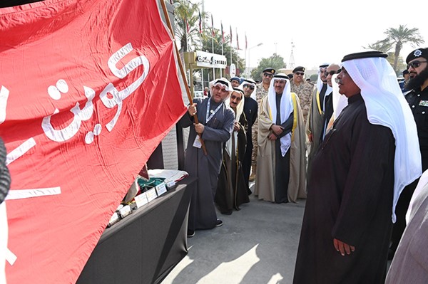 محافظة الجهراء تقيم مراسم رفع العلم إيذاناً ببدء فعاليات الأعياد الوطنية