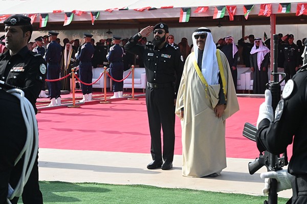 محافظة الجهراء تقيم مراسم رفع العلم إيذاناً ببدء فعاليات الأعياد الوطنية