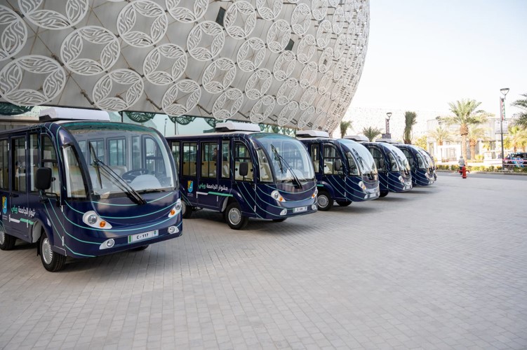  وياي يطلق باصات كهربائية لخدمة طلبة مدينة صباح السالم الجامعية