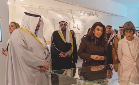 رئيس الاتحاد السويسري قام بزيارة إلى متحف قصر السلام واطلع على ما يحتويه من مقتنيات ووثائق تاريخية