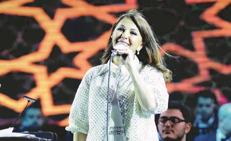 ماجدة الرومي تتألق
في حفل الأوبرا المصرية