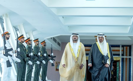 رئيس الوزراء غادر الإمارات بعد ترؤسه وفد الكويت بالقمة العالمية للحكومات