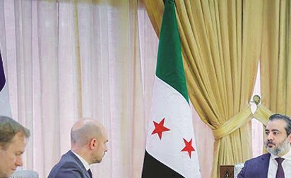 بارو يلتقي الشيباني في دمشق: اتفاق الحكومة و«قسد» يضمن حقوق الأكراد