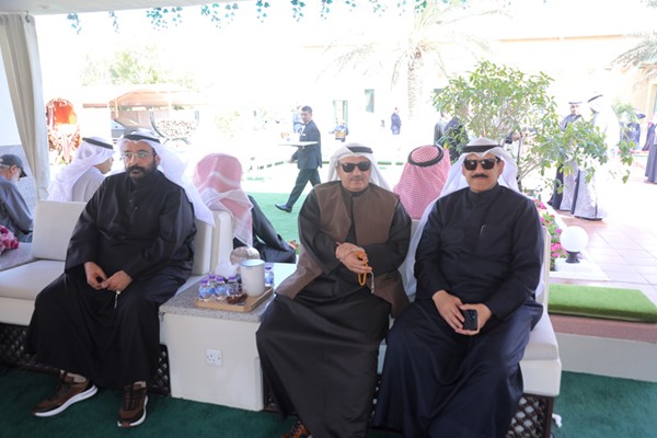 م.جاسم الأستاد وداود الدبوس خلال المأدبة