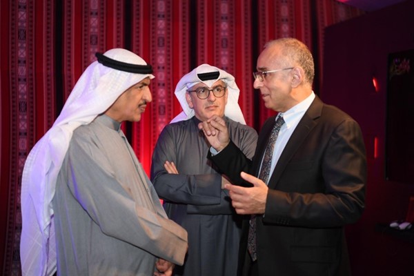  حديث بين محافظ الجهراء حمد الحبشي والأمين العام للمجلس الوطني للثقافة والفنون والآداب د.محمد الجسار 