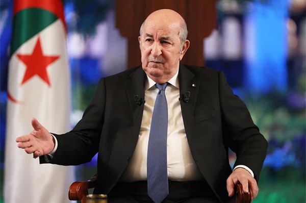 الرئيس الجزائري عبد المجيد تبون
