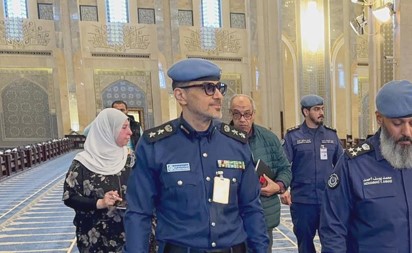 قوة الإطفاء تفقَّدت المسجد الكبير استعداداً لشهر رمضان