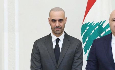 الرئيس اللبناني جوزف عون يستقبل رجل الأعمال بدر ناصر الخرافي