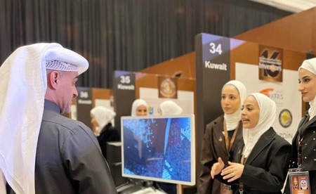 مكتب براءات الاختراع بقطاع الأبحاث يشارك في المعرض الدولي السادس عشر للاختراعات في الشرق الأوسط