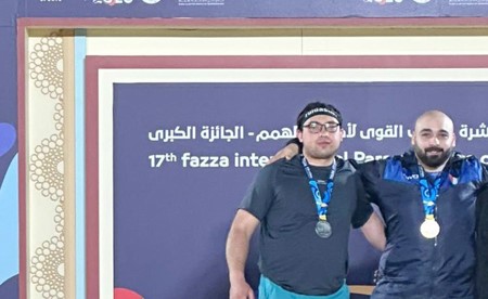 «المعاقين» يحصد 5 ميداليات في بطولة فزاع الدولية