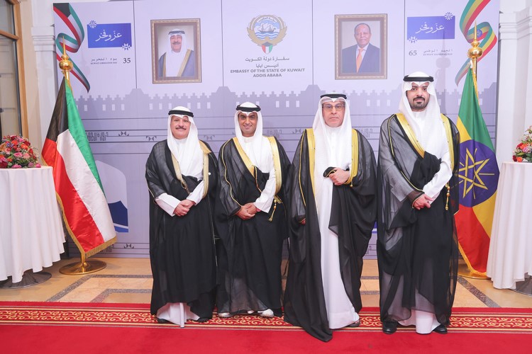 سفيرنا لدى إثيوبيا نايف العتيبي خلال الحفل