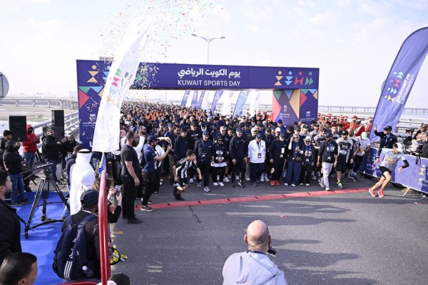 انطلاق يوم الكويت الرياضي وسط حضور كبير يتقدمهم وزير الشباب والرياضة