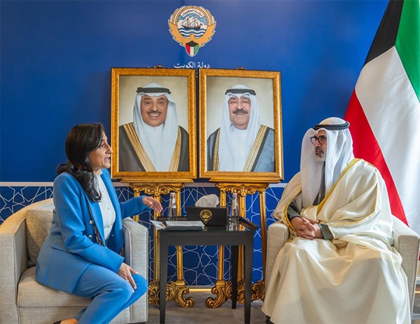جراح الجابر ووزيرة خارجية كندا بحثا تعزيز العلاقات الثنائية