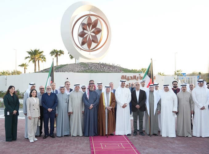 رئيس لجنة «مبادرات التنمية الخضراء» يفتتح النصب التذكاري والزراعات التجميلية على طريق الملك فيصل مع تقاطع الدائري الأول