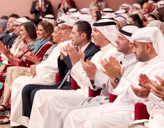 أحمد البحر وسامي محفوظ وفيصل العدساني يتقدمون الحضور