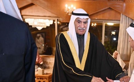 ديوان أبناء المرحوم خالد صالح الغنيم استقبل المهنئين بشهر رمضان