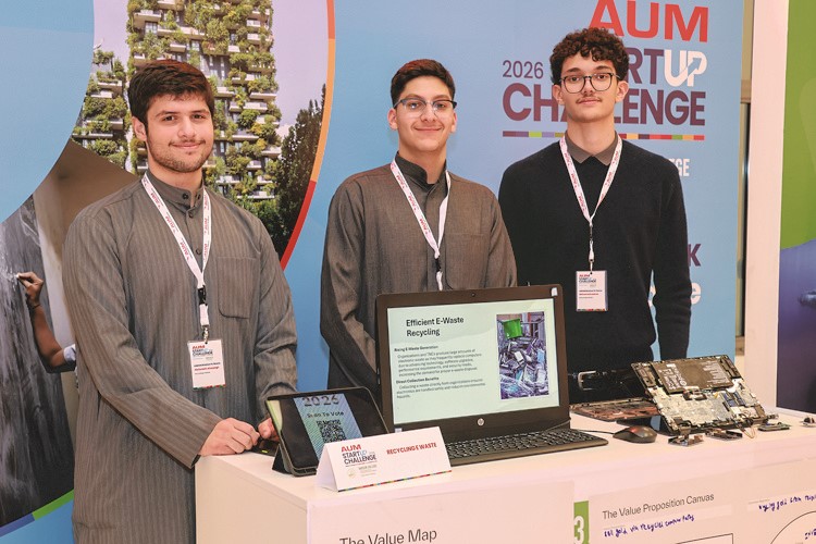 AUM تختتم تحدي الشركات الناشئة Startup Challenge 2026