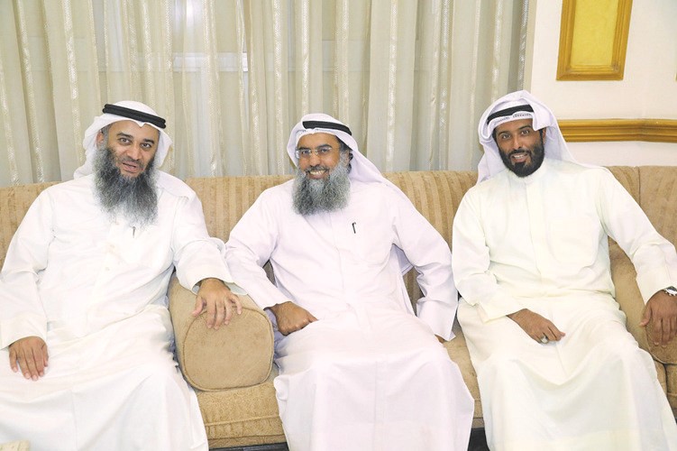 جانب من الحضور خلال استقبال جمعية احياء التراث