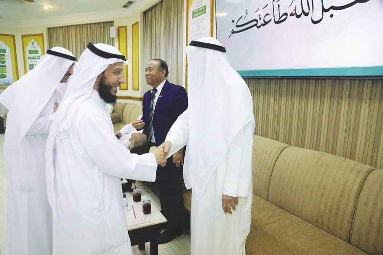فهد المسعود مهنئا بالشهر الفضيل
