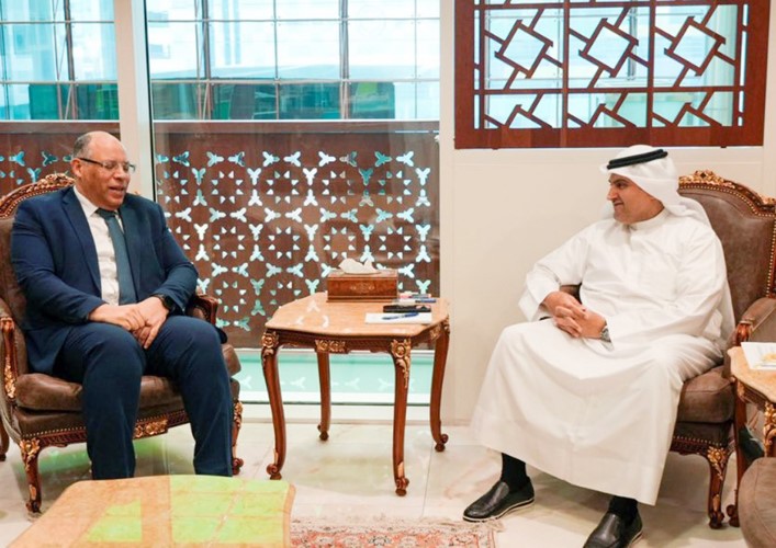 وزير العدل بحث مع عدد من السفراء موضوعات مشتركة