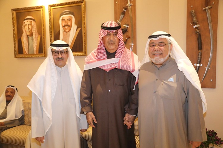 عادل المسعد وعبدالرحمن السالم والمستشار بدر المسعد