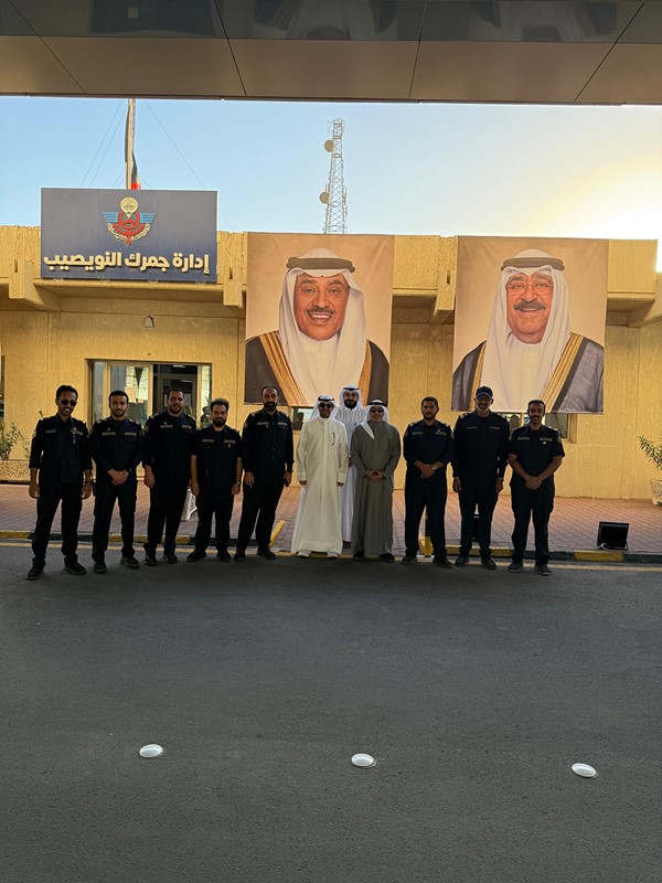 النويف: نعمل وفق خطة تشغيلية متكاملة في المواسم التي تشهد زيادة في أعداد المسافرين لتحقيق التوازن بين تسهيل الإجراءات الجمركية وتشديد الرقابة لحماية أمن الوطن ومكتسباته