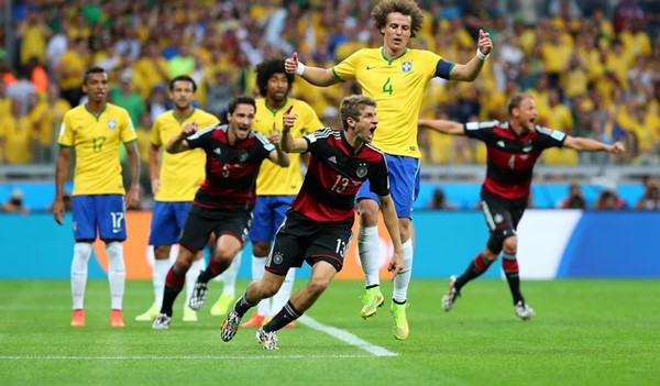 نصف نهائي كأس العالم 2014.. عندما اكتسحت ألمانيا البرازيل بسباعية