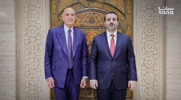الشيباني وباراك يبحثان إطلاق أعمال اللجنة الدولية لضمان الشفافية في تدمير الأسلحة الكيميائية بقيادة سورية
