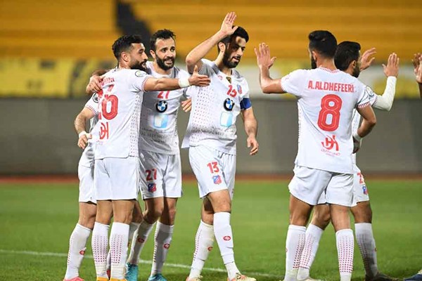  فرحة لاعبي الكويت بالتأهل إلى "المربع الذهبي" لبطولة كأس سمو الأمير (هاني الشمري)