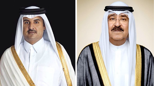 صاحب السمو تلقى اتصالاً من أمير قطر: الاعتداء الصارخ على البلدين وعدد من الدول يمثل تصعيداً خطيراً يهدد أمن المنطقة واستقرارها