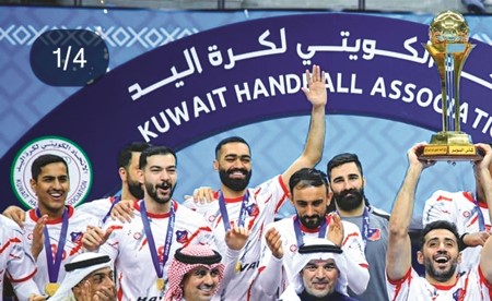 الكويت «سوبر اليد» بعد فوزه على برقان