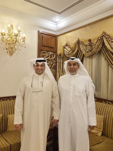 عادل العسعوسي مع فهد الشعلة