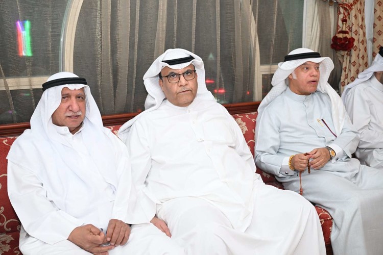 الفريق أول م.أنور البرجس وقيس الغانم
