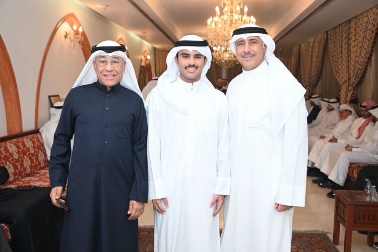 الفريق حمد البرجس وابنه سالم البرجس