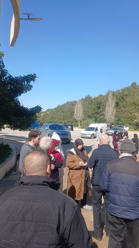 عائلات نازحة من بلدات في جنوب لبنان إلى بلدات في إقليم الخروب